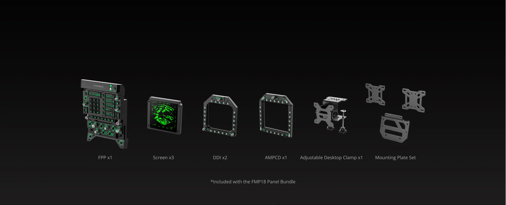 Moza FMP18 Bundle - what's included and how it works